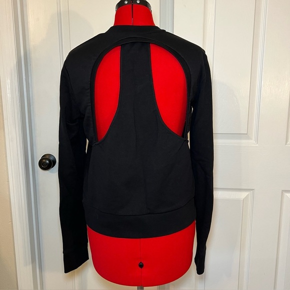 Cheap Monday Stockholm Crewneck Sweatshirt Open Racerback - Picture 1 of 6